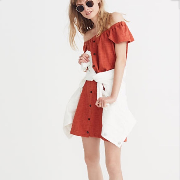 Madewell Dresses & Skirts - Madewell Off the Shoulder Dress